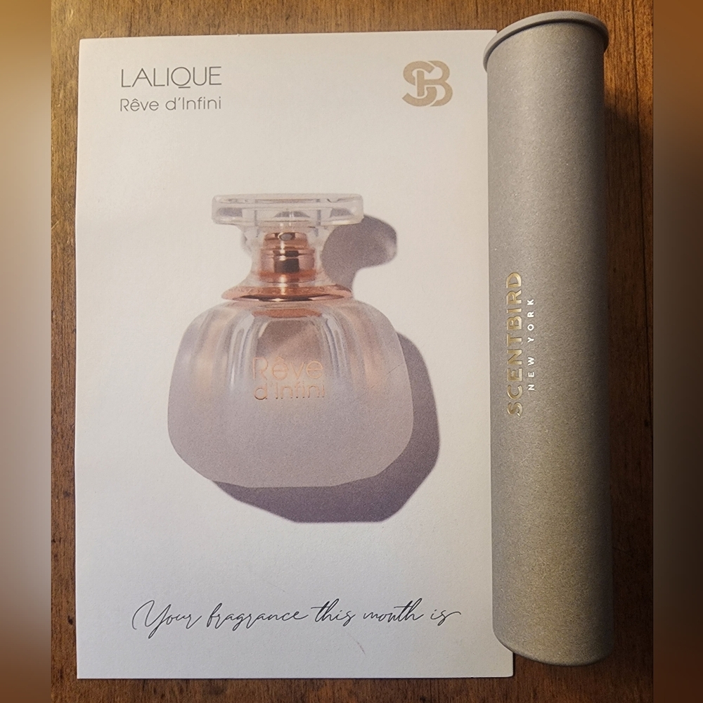 Lalique Rêve d'Infini 8 mL 0.27 FL oz perfume Scentbird read description